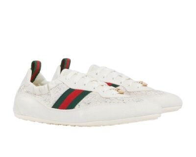 Кроссовки Gucci Shift Gg Белые F