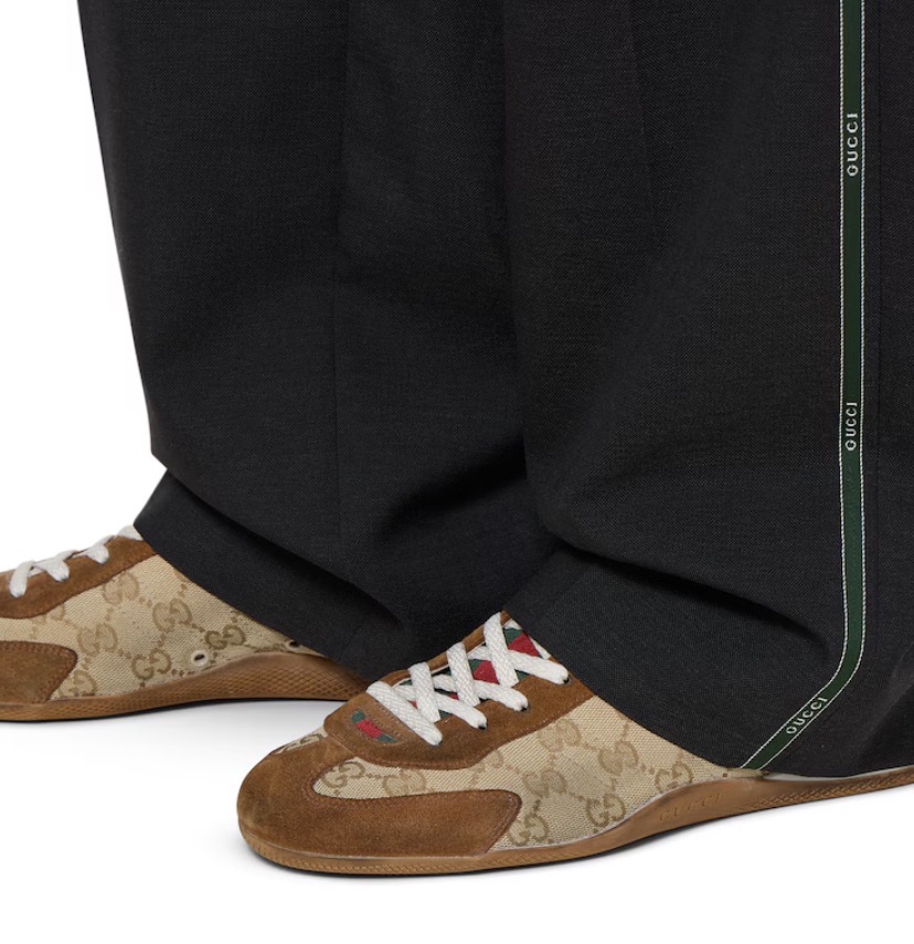 Кроссовки Gucci Shift Коричневые M