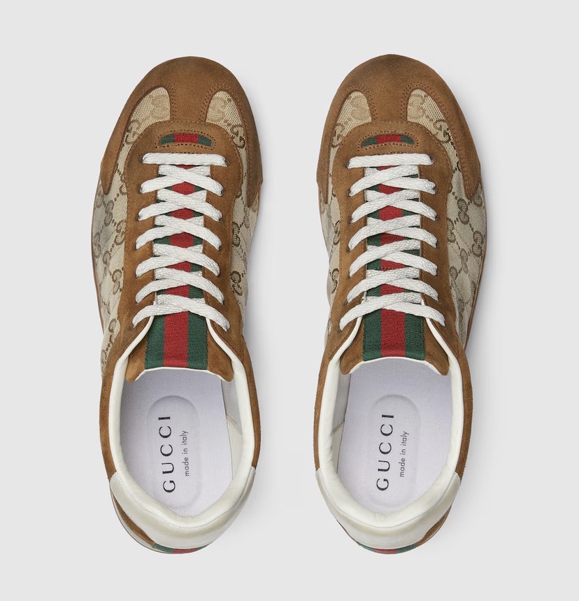 Кроссовки Gucci Shift Коричневые M