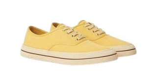 Кроссовки Loro Piana Nantucket Walk Желтые F