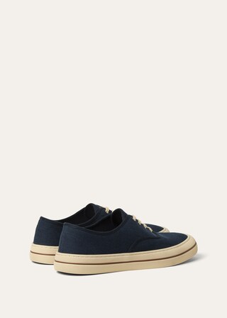 Кроссовки Loro Piana Nantucket Walk Темно синие F