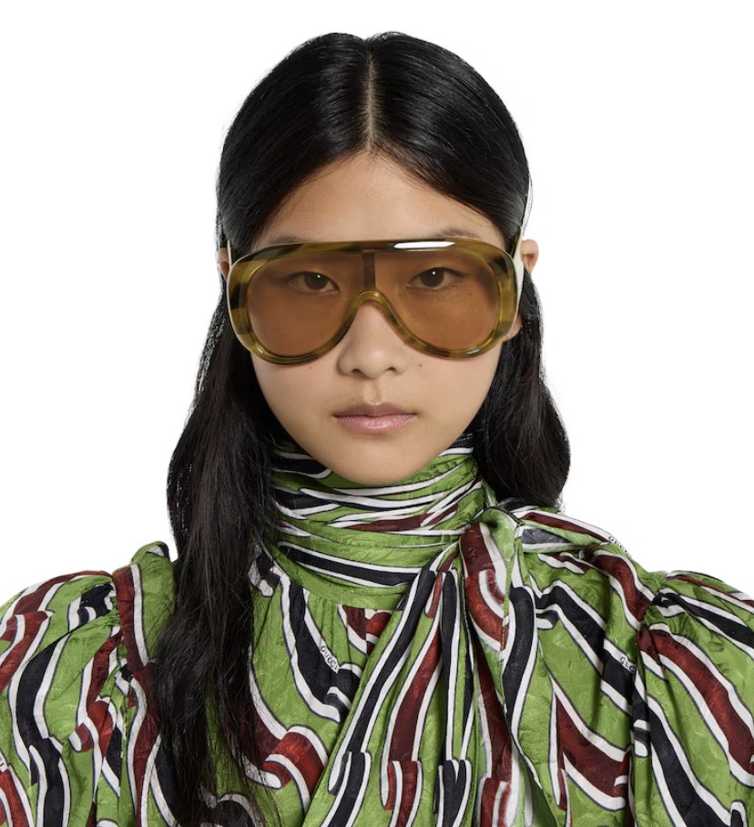 Очки Gucci Gg Зеленые F