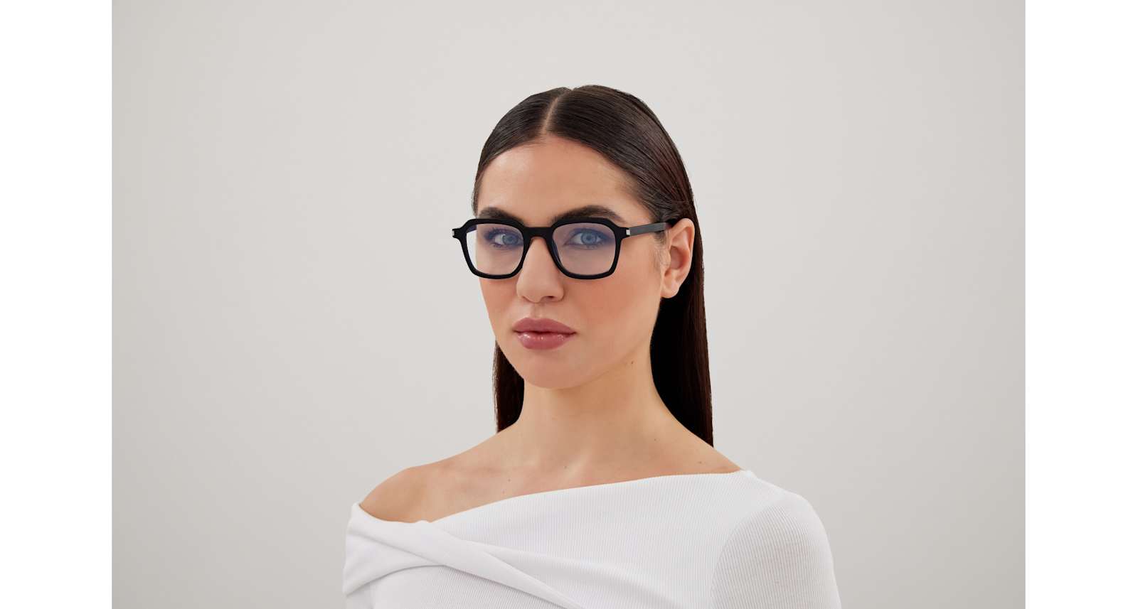 Очки Saint Laurent Sl Slim Opt Черные M