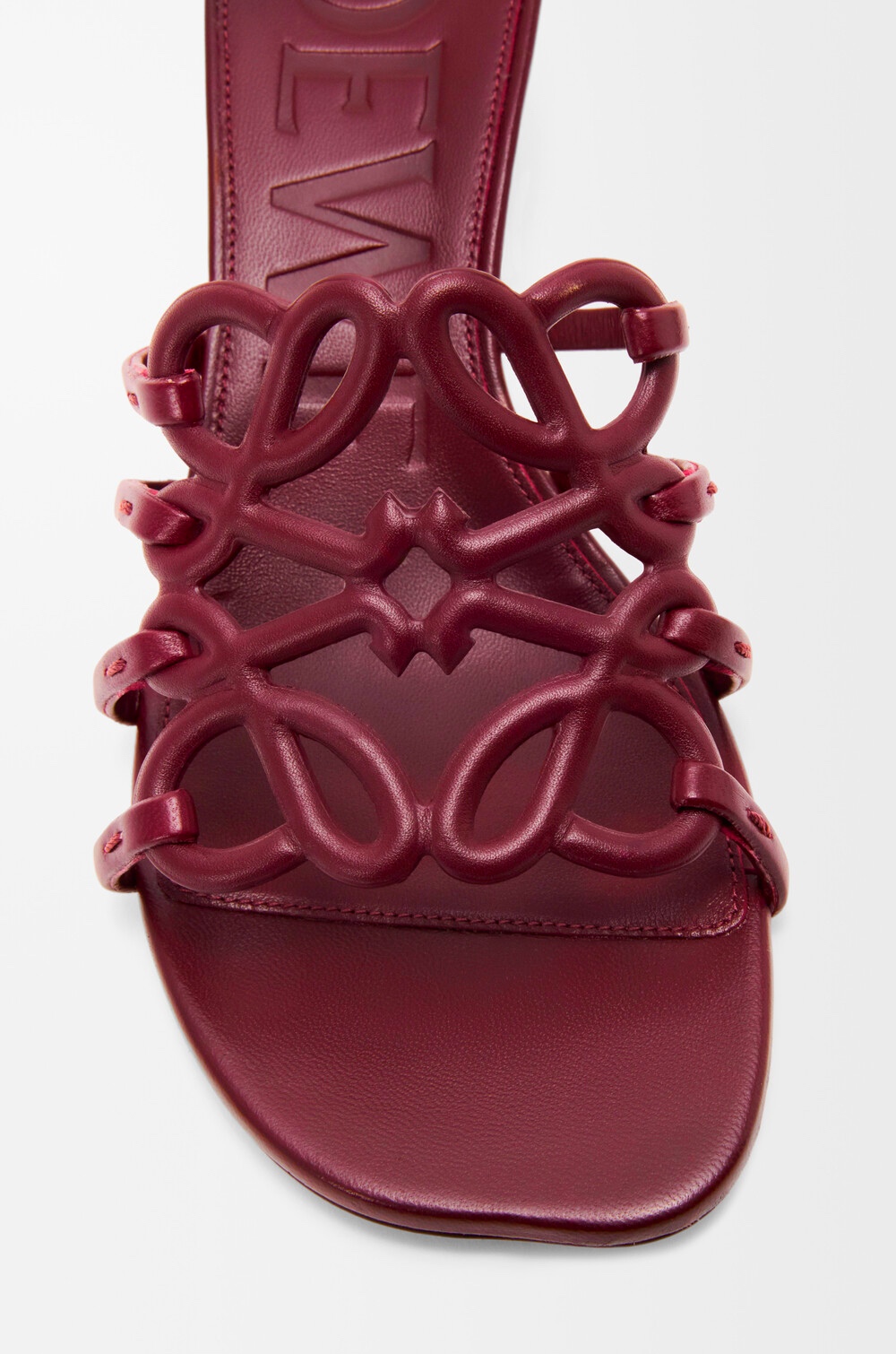Сандали Loewe Petal Anagram Красные F