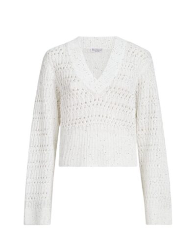 Свитшот Brunello Cucinelli Белый F