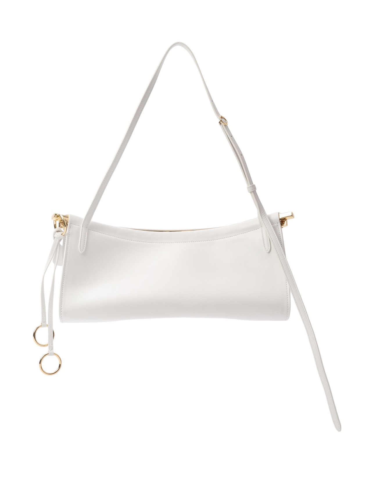Сумка Alaia Le Click East west Small Белая N