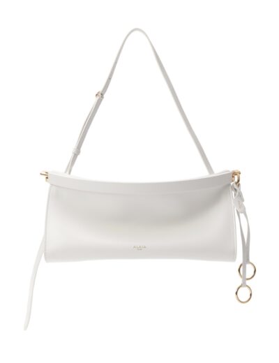 Сумка Alaia Le Click East west Small Белая N
