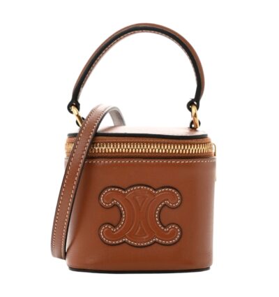 Сумка Celine Cuir Triomphe Коричневая N