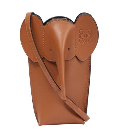 Сумка Loewe Elephant Pocket Коричневая N