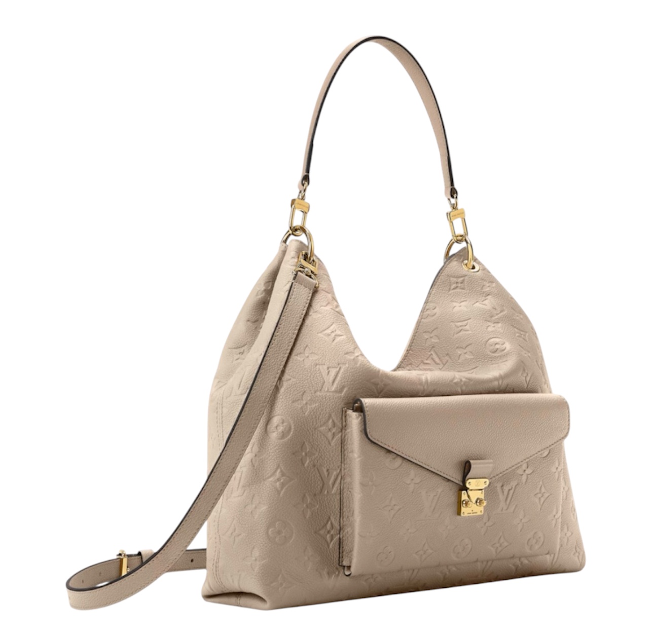 Сумка Louis Vuitton Hobo M Бежевая N