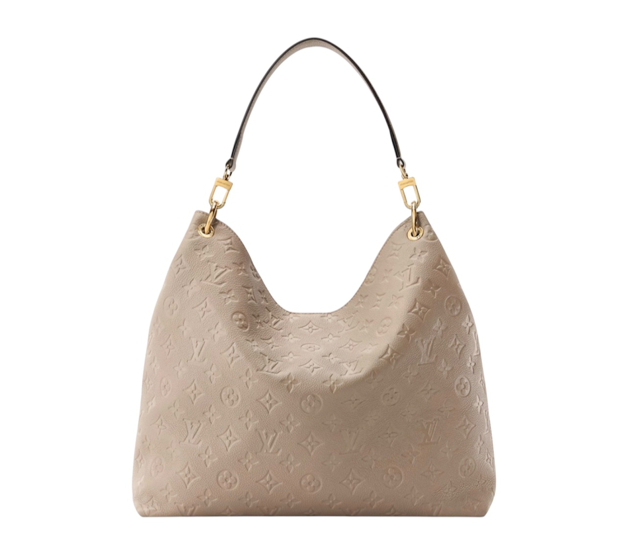 Сумка Louis Vuitton Hobo M Бежевая N