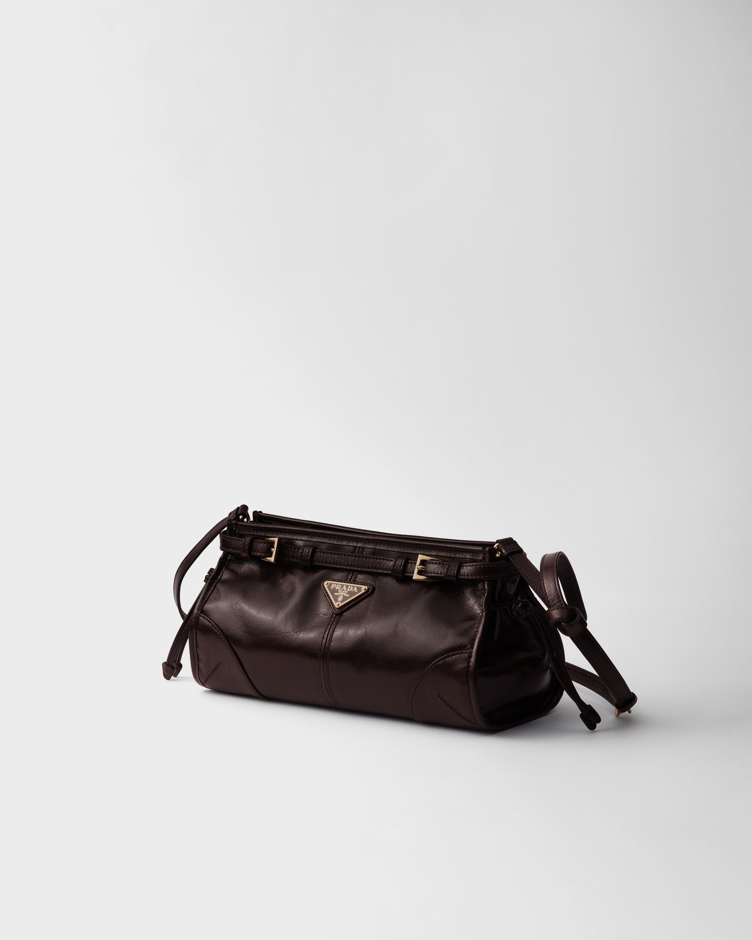 Сумка Prada Bonnie Темно коричневая N