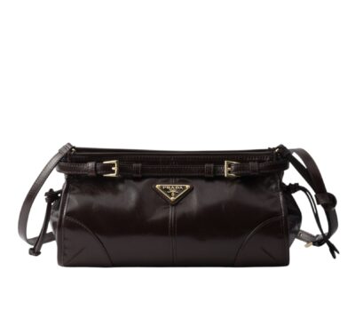 Сумка Prada Bonnie Темно коричневая N