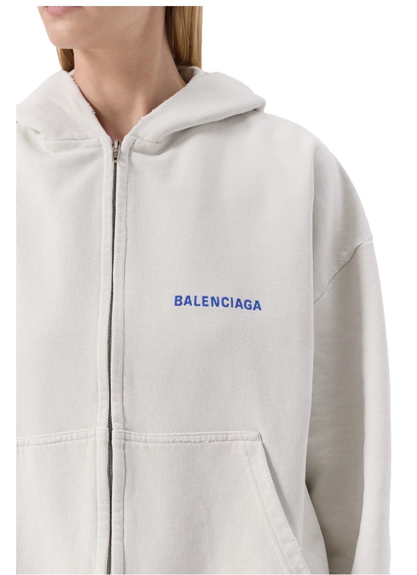 Толстовка Balenciaga Dirty White Кремовая F
