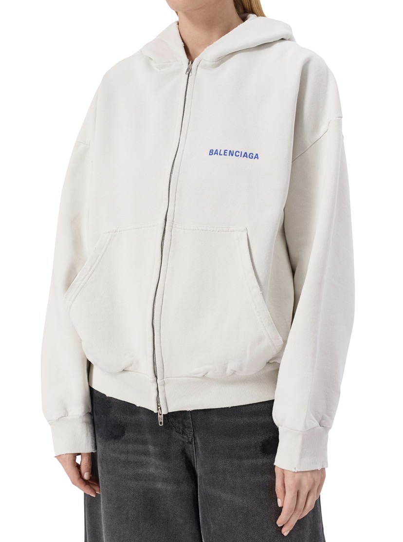 Толстовка Balenciaga Dirty White Кремовая F