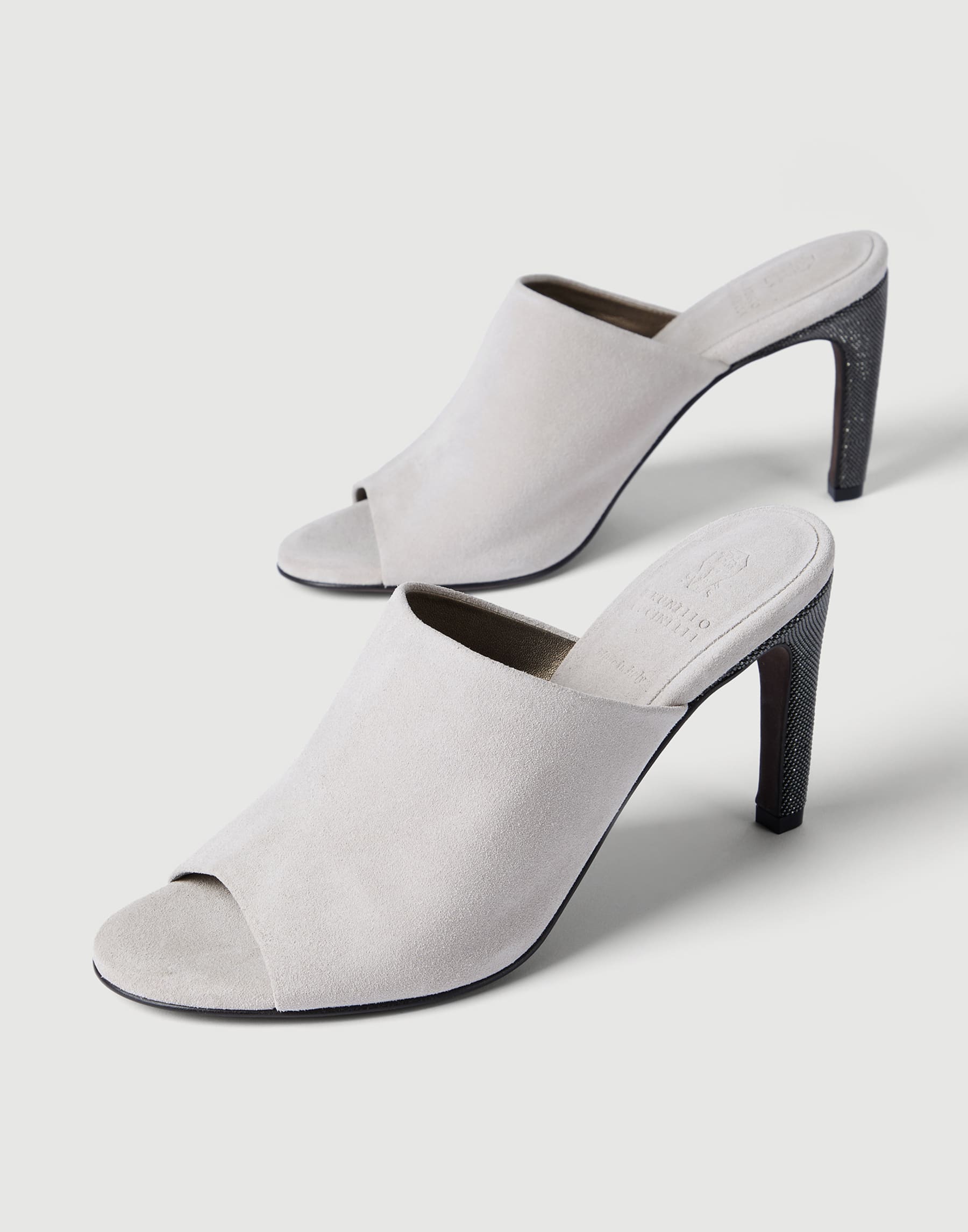 Туфли Brunello Cucinelli Светло серые F