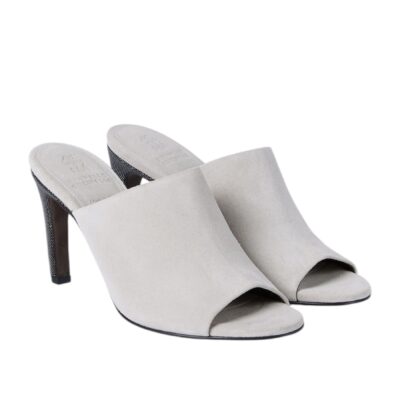 Туфли Brunello Cucinelli Светло серые F