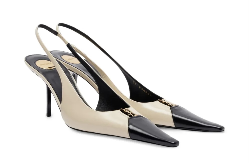 Туфли Saint Laurent Babylone Breteuil Белые F