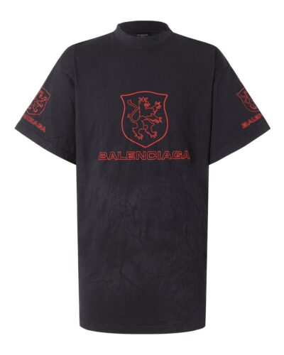 Футболка Balenciaga Lion Club Черная M