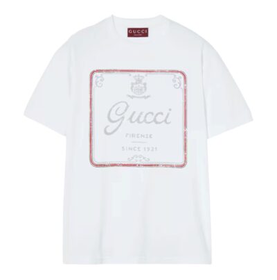 Футболка Gucci Firenze Since Белая M