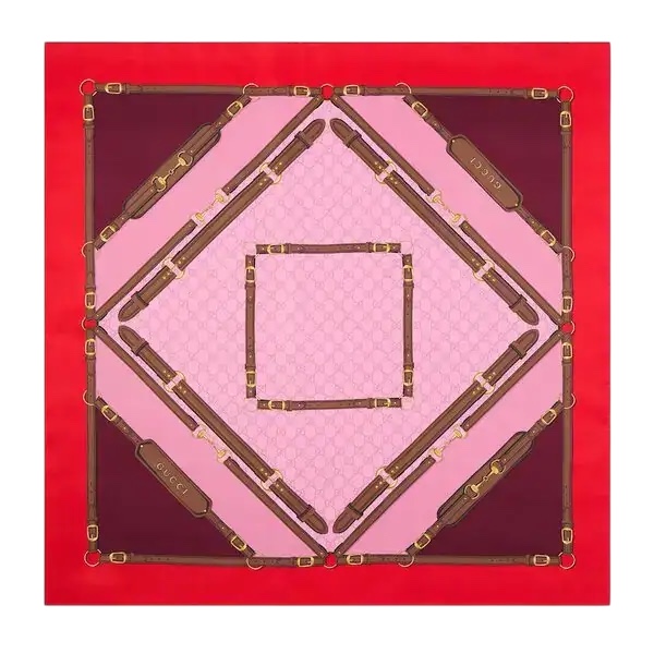 Шарф Gucci Розовый F